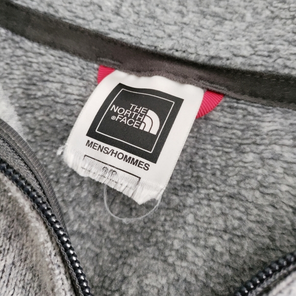 The North Face - Men's Quarter Zip Pullover - S - Gray - Picture 3 of 4